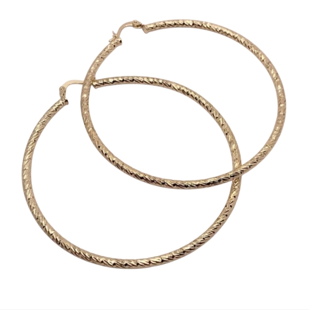 💛▪️House of Harlow ▪️1960 Gold Hoop Earrings